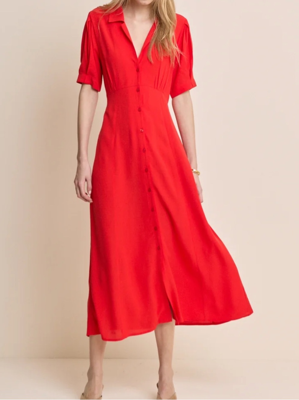 nwt nobodyβs child Chrissy midi dress